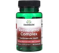 Swansons Swanson - Resveratrol Complex | Heart Health and Anti-Aging Support - 60 Capsules