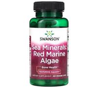 Swansons Swanson - Sea Minerals: Red Marine Algae | Mineral and Immune Support - 60 Veggie Capsules