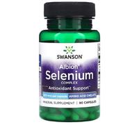 Swansons Swanson - Selenium Complex | Antioxidant Support for Cellular Health - 90 Capsules
