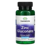 Swansons Swanson - Zinc Gluconate 50mg | Immune, Skin & Enzyme Function Support | 250 Tablets