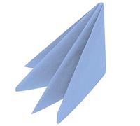 Swantex Sky Blue Napkins 40cm 3ply - Pack of 100 | Disposable Napkins, Party Napkins, Paper Napkins, Dinner Napkins