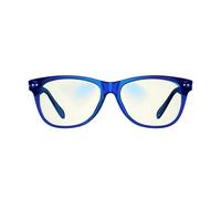 Swanwick Crystal Day Premium Blue Light Blocking Glasses -Clear Lens to Block Harmful Blue Light from Gaming PC, Laptop and Smartphone (Sapphire - Regular)