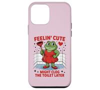 Swap Frog Feeling Cute Might Clog the Toilet Later Case for iPhone 12 mini