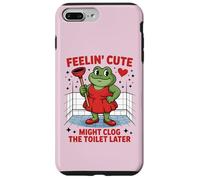 Swap Frog Feeling Cute Might Clog the Toilet Later Case for iPhone 7 Plus/8 Plus