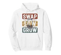 Swap Sow Grow Seed Swap Day Graphic Pullover Hoodie