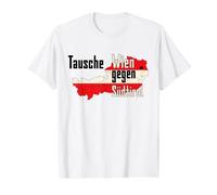 Swap Vienna for South Tyrol Value Graphic T-Shirt, Men, White, XL