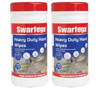 Swarfega Heavy-Duty Hand Wipes (Tub 70) (Pack of 2)