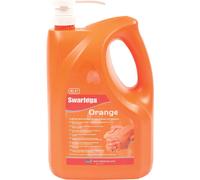 Swarfega® SOR4LMP Orange Hand Cleaner Pump Top Bottle 4 Litre