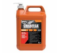 Swarfega Orange Scented Hand Cleanser 5 Litre Heavy Duty Solvent Free Hand Cleaner Grease Oil Dirt Remover