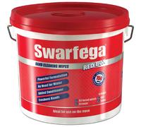 Swarfega® SRB150W Red Box® Heavy-Duty Trade Hand Wipes (150)