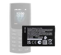 Swark 1000 mAh BL-L5J Battery Replacement Compatible with Nokia 105 2G 2023 Phone (Not for 4G) TA-1557