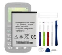 Swark 1350 mAh DBX-1350A Battery Replacement Compatible with Doro 7030, 7080, 7031, DFC-0270 with Tools