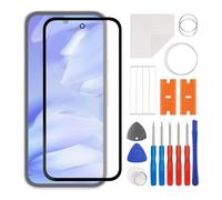 swark 6.3 Inch Display Glass Front Glass Repair Replacement Set Compatible with Pixel 9A GXQ96, GTF7P, G3Y12 with OCA Including Tool Kit, No LCD Screen and Touch Digitizer