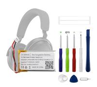 Swark 650 mAh CP-SN4050 AHB622540N01 Battery Replacement Compatible with Sennheiser HD 4.40/4.50, Urbanite XL, Momentum 2.0/3.0 Bluetooth Headset Replacement Battery with Updated Repair Tool Kit