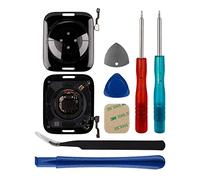 SWARK Back Cover Glass Heart Rate Part Connector Compatible with Apple Watch (6th 44mm Cellular/LTE+GPS) A2292 A2294 A2376 with Tools