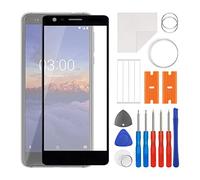 SWARK Front Screen Glass Outer Panel Lens Replacement +OCA Compatible with Nokia 3.1 TA-1049,TA-1057,TA-1063,TA-1070,TA-1074 (No LCD Screen and Touch Digitizer) with Repair Kit