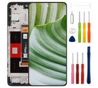 SWARK New 6.8'' LCD Display for TCL 50 Pro NxtPaper T803E T803D Touch Screen Digitizer Assembly Replacement with Upgraded Repair Tools Kit-[with Frame]