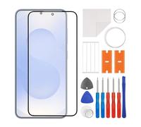 SWARK New Front Screen Glass Outer Panel Lens Replacement+OCA Compatible with Galaxy S25 Plus with Upgraded Repair Kit- No LCD Screen and Touch Digitizer