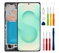 swark New TFT LCD Display Replacement for Galaxy S25 LCD Display Digitizer with Upgraded Repair Tool Kit - No Fingerprint Function