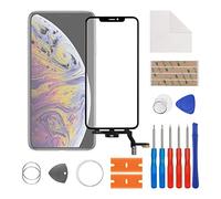 SwarKing Display Front Glass Outer Screen Lens with Touch Digitizer Flex Cable Compatible with iPhone XS Max with Kit