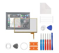 SwarKing New 7.0 inch Navigation Radio Touch Screen Digitizer Replacement for 2004-2009 Toyota Prius LTA070B510F LTA070B511F LTA070B512F 4 Pin with Free Repair Tools Kit.(No LCD Display)