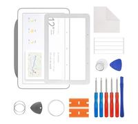 SwarKing New Front Outer Lens Glass Screen Replacement for Goo-g-le Home Nest Hub 1st Gen with Free Repair Tools Kit.(No LCD Touch ＆ Digitizer)