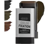 Swarous Long Lasting Hair Color Stick,Instant Hair Color Stick with Built-In Comb,Waterproof And Sweat-Proof Hair Dye Sticks,2-In-1 Swipe & Go Color For Gray Hair (Dark Brown-1pcs)
