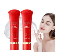 Swarous Moisturizing Brightening Tone-Up Concealer Cream, Swarous Vitamin C Makeup Tone up Cream, Five Fold VC Skincare Lotion Anti-Wrinkle, Oil Control &Long-Lasting & Waterproof (2pcs)