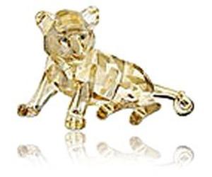Swarovski 1016678 Young Tiger Sitting Crystal Figures