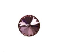 Swarovski 1122 Rivoli Stone Crystal Antique Pink F 14mm