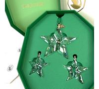 SWAROVSKI 2023 Annual Edition Ornament Set of 3 Star Crystal 5649776 New In Box