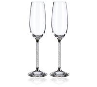 Swarovski Crystalline Toasting Flutes (Set of 2)