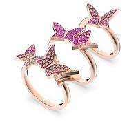 Swarovski 32020893 Women's Ring Metal Swarovski Crystal, 60, Crystal