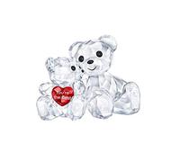 Swarovski 5427994 Kris Bear - You Are The Best Figurine, Crystal, Multi-Colour, 3.3 x 4.9 x 2.9 cm