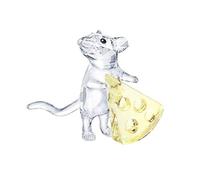 Swarovski Crystal MOUSE WITH CHEESE (2019 ISSUE) 5464939 Mint Boxed Rare Retired