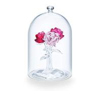 Swarovski 5493707 Rose Bouquet Figurine, 1 Count, 4.125 x 2.5 Inches, Floral Style, Rose Variety, Clear Color, Glass Material, Indoor Use, Home Decor