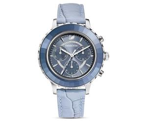 Swarovski 5580600 Octea Lux Leather Strap Chronograph Women's Watch