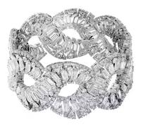 Swarovski Women's 5598351 Hyperbola Bracelet in Silver