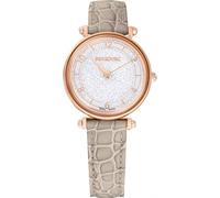 Swarovski 5656899 Crystalline 35Mm Quartz Watch In Grey Grey