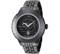 Swarovski 5677497 37Mm Quartz Watch In Black Black
