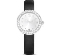 Swarovski 5706663 30Mm Quartz Watch In Black Black