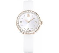 Swarovski 5710103 30Mm Quartz Watch In White White