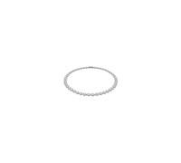 Swarovski Angelic necklace, Round cut, White, Rhodium plated