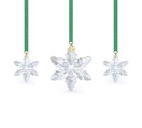 Swarovski Annual Edition 2024 Ornament Set 5674317 - Crystal / Gold-tone Plated