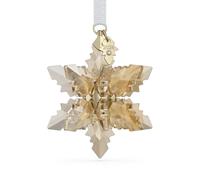 Swarovski Annual Edition Festive 3D Ornament 2024 5674348 - Crystal / Gold-tone Plated