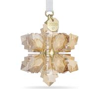Swarovski Annual Edition Festive 3D Ornament 2026 5731942 - Unisex - Glass Champagne/Gold 6.1 x 4.6 x 4.6 cm