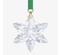 Swarovski Annual Edition Little Festive Snowflake 2024 Ornament 5673430 In Gold Gold One Size