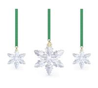 Swarovski Annual Edition 2024 Ornament Set 5674317 - Timeless Design | - Crystal / Gold-tone Plated
