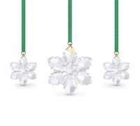 Swarovski Annual Edition Ornament Set 2026 5732527 - Unisex - Glass Gold/Green/Transparent