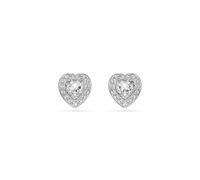 Swarovski Ariana Grande x Swarovski Rhodium Plated Heart Earrings